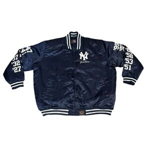 Vintage JH Design NY Yankees World Series Champions Jacket XXL 2000 Rare